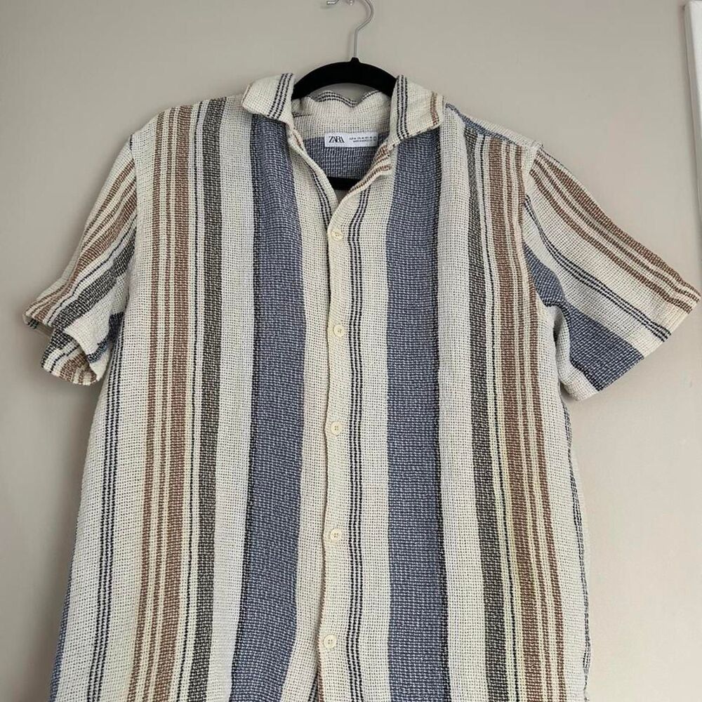 Zara Men's multi Shirt